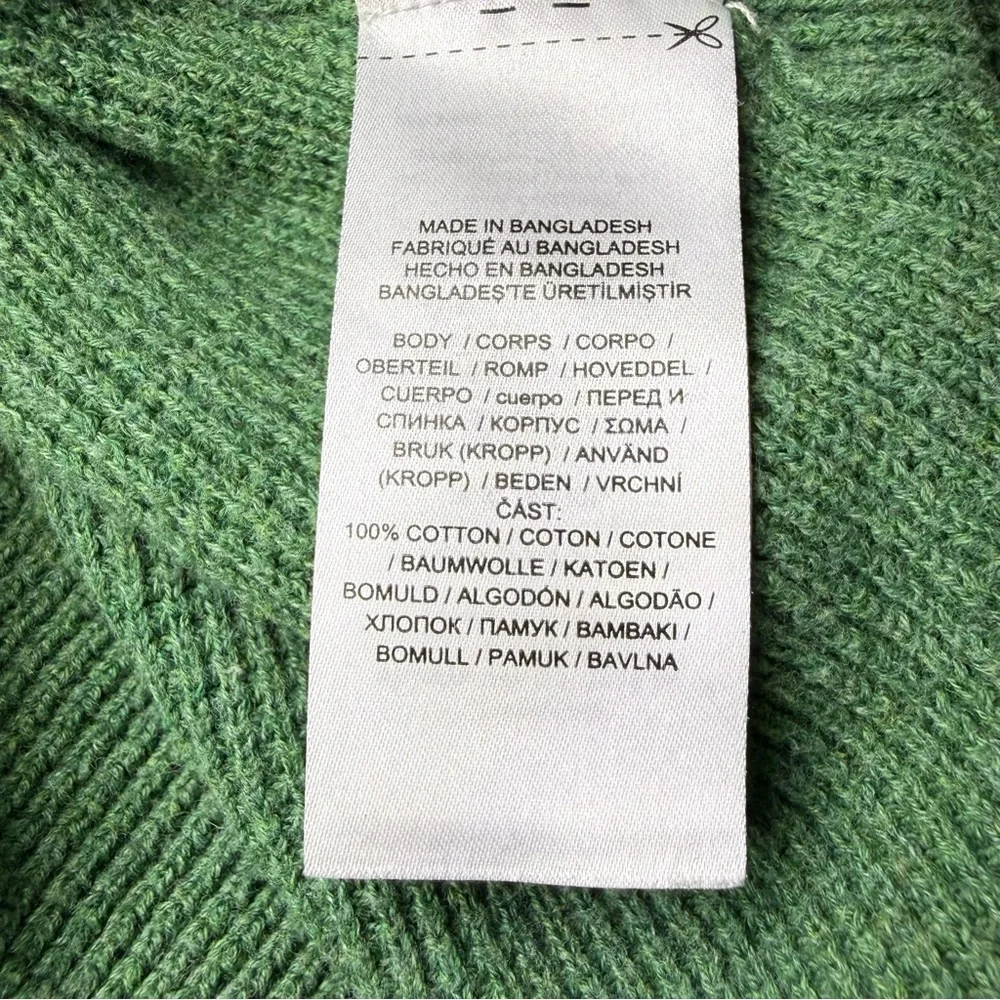 Lauren Ralph Lauren Green Cowl Neck Sweater - Picture 5 of 5